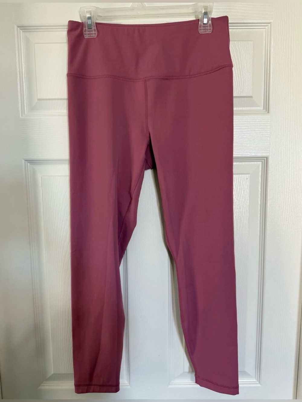 90 Degree By Reflex High Rise Leggings Mauve Pink Size Large